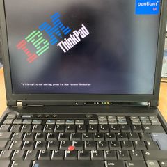 IBM ThinkPad T41 - retro machine