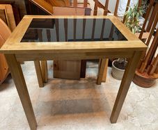 Gorgeous High Wooden Kitchen Breakfast Table - Island Bar - Can Deliver
