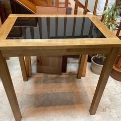 Gorgeous High Wooden Kitchen Breakfast Table - Island Bar - Can Deliver