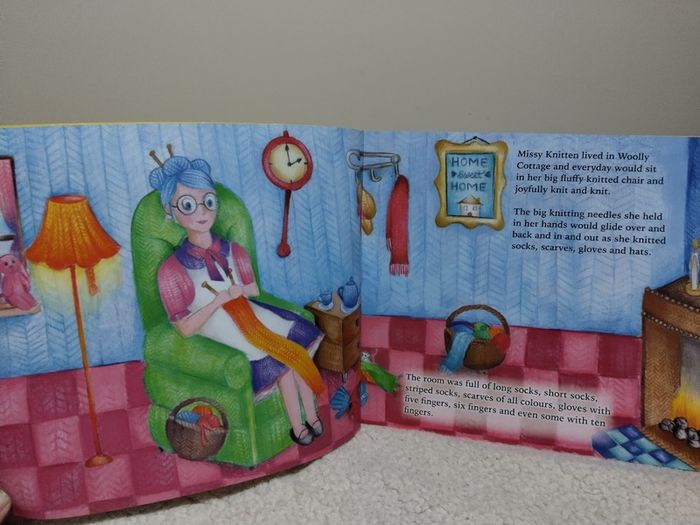 Little Knitten Children,s Story Book