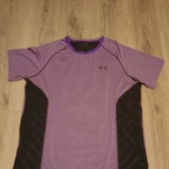 mens purple under armour t shirt