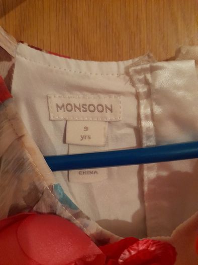 Girl's occasion dress, Monsoon , age 9