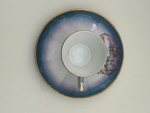 Vintage Mid-Century Communion Cup & Saucer