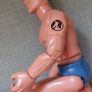 Action Man Figure 1994 Hasbro C-023B Flocked Hair Blue Bum Image 5