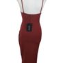 Pretty Little Thing Red Strappy Pencil Wrap Dress  Uk 10 BNWTS includes postage Image 6