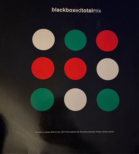 Black Box Blackboxed Total Mix Original 1990 UK 12 PT 44236