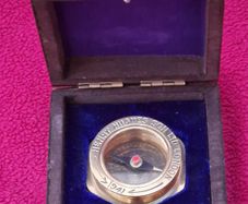 Vintage Style Brass Compass