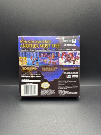 Lunar Legend Nintendo Game Boy Advance Boxed