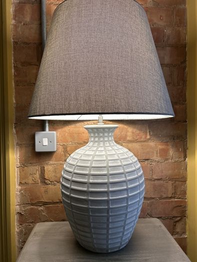 Laura Ashley Cabinet & Lamp Set