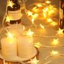 20ft 40 LED BatteryPowered String Lights, 2 Lighting Modes, Decoractive for Indoor Outdoor, Bedroom, Wedding, Party,Birthday, Valentine, Christmas, Tree Decoration Image 5
