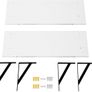 New Set of 2 White Floating Shelves - FREE P&P Image 5