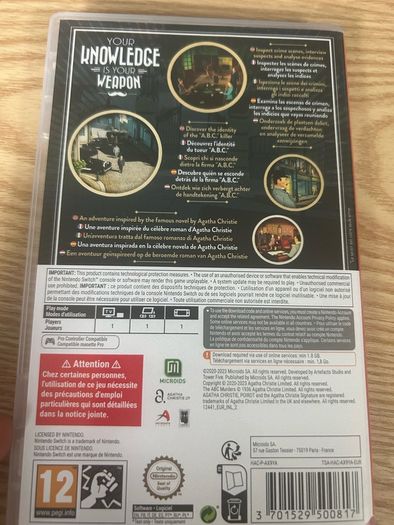 Agatha Christie game