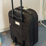 Cabin luggage black small suitcase Image 2