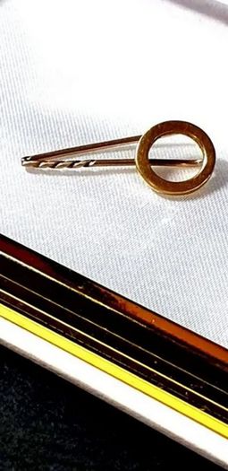 Vintage 9ct Gold Tie Pin