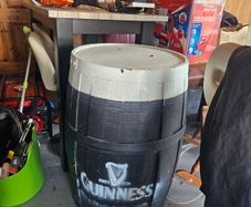 Guinness Oak Barrel