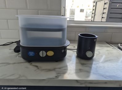 Tommee Tippee steriliser and bottle warmer