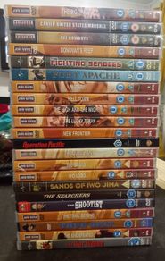 John Wayne 22 DVD Collection Bundle Classic Vintage Movies Fort Apache The Searchers The Quiet Man True Grit Rio Bravo Etc