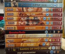 John Wayne 22 DVD Collection Bundle Classic Vintage Movies Fort Apache The Searchers The Quiet Man True Grit Rio Bravo Etc