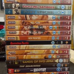 John Wayne 22 DVD Collection Bundle Classic Vintage Movies Fort Apache The Searchers The Quiet Man True Grit Rio Bravo Etc