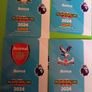 Panini Premier League Club Crest Cards Bundle  Arsenal Liverpool Man City + More Image 6