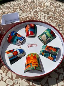 Graham Knuttel Cups, Cafe set and salt and pepper set