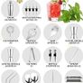 NEW SALE | 20 Pieces Cocktail Shaker Set, 750ml Stainless Steel Cocktail Making Set with Double Jigger, Display Stand, Cocktail Kit Great Cocktail Gift Sets for Home, Bar, Party, Christmas, Thanksgiving Image 4