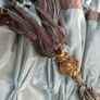 Colefax & Fowler Lucerne Silk INTERLINED Curtains 89 inch d x 118 inch w  2 Pairs Available Image 2