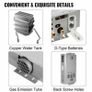 Propane Gas Hot Water Heater 6L LPG Tankless Instant Boiler Stainless Steel Image 4