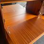 A large Mid Century teak 2 piece living room unit, by Morris of Glasgow Image 6