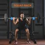 NEW SALE | Squat Rack Multi-Function Barbell Rack Height Adjustable Dip Stand Home Gym Weight Lifting Bench Press Image 3