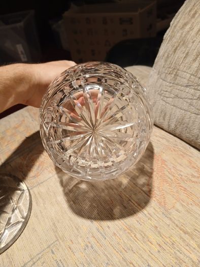 Cavan crystal biscuit jar