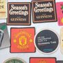 20 x vintage beer mats ,nice collection,,see pictures for condition ,sold as seen ,price includes post to anywhere in Ireland thank you, Job lot Image 3
