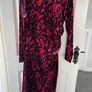 New Part Two Velvet Ruched Dress - Size L / Size 12 Image 6