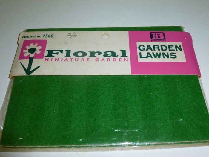 Vintage 60s/70s  lawns vintage model railway etc NEW!