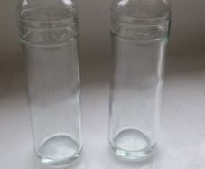 2 Kenwood Cascade (Soda Stream) 1980s bottles and lids