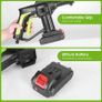 21V Cordless Portable High-Pressure Cleaning Gun Machine, 2.0Ahx2 Battery with Cleaning Brush,6m Hose,for Cleaning Cars,Garden Image 7