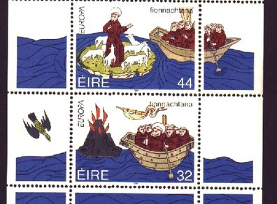 1994 Ireland Europa St Brendan's Voyages Commemorative Stamps Miniature Sheet Mint Never Hinged (MNH)