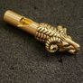 Ram head whistle/ brass Image 2