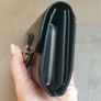 LOUIS VUITTONBlack Electric Epi Leather Joey Wallet Image 10