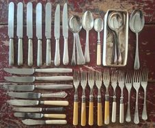 Vintage & Antique Silverplate Cutlery