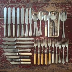 Vintage & Antique Silverplate Cutlery