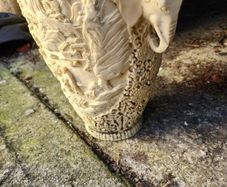 vintage elephant vase