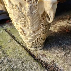 vintage elephant vase