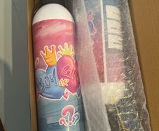 2x pink smoke canons