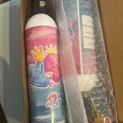 2x pink smoke canons