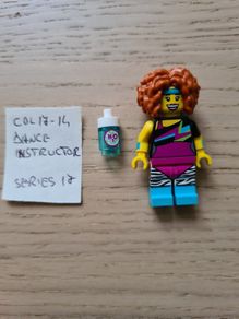 lego col17-14 dance instructor, collectible series 17