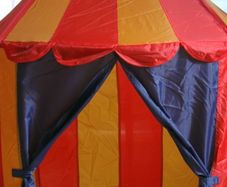 Children play Circus tent