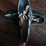 Navy leather shoes from Fat Face Image 2