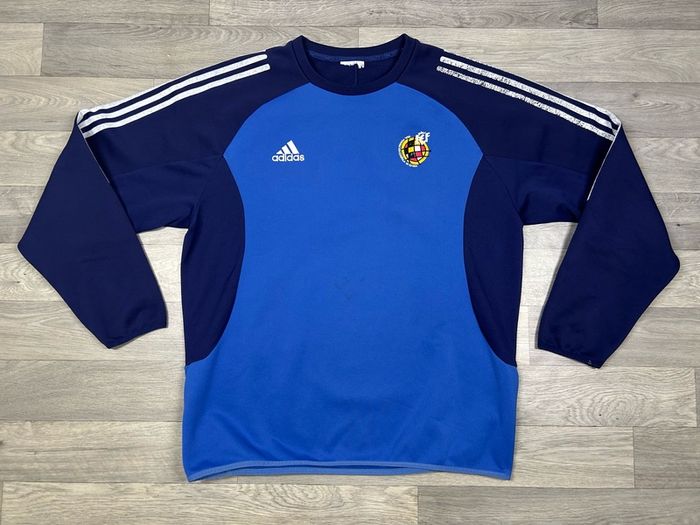 Vintage 2001 Adidas Spain Sweatshirt Mens L/XL