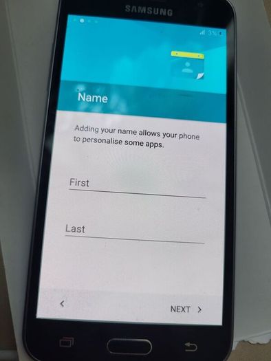 Samsung galaxy J3 6